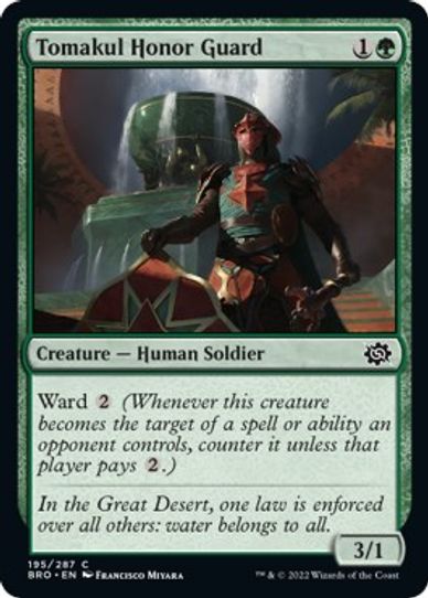 Tomakul Honor Guard (195) [The Brothers War]