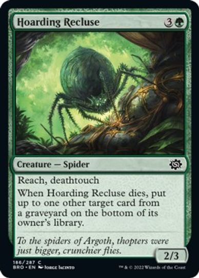 Hoarding Recluse (186) [The Brothers War]
