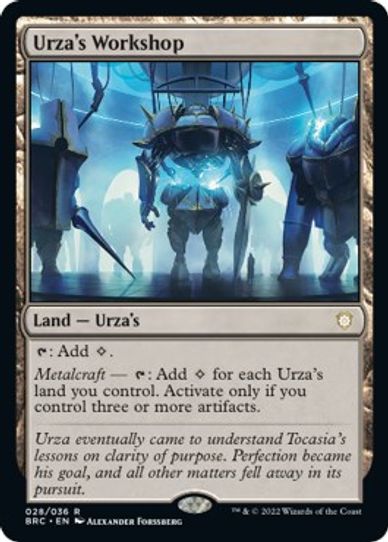 Urza's Workshop (28) [Commander The Brothers War]