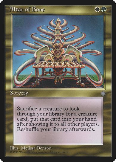 Altar of Bone (359) [Ice Age]