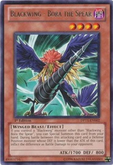 Blackwing - Bora the Spear (DP11-EN002) [Duelist Pack 11: Crow]