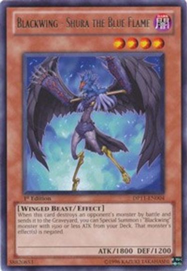 Blackwing - Shura the Blue Flame (DP11-EN004) [Duelist Pack 11: Crow]
