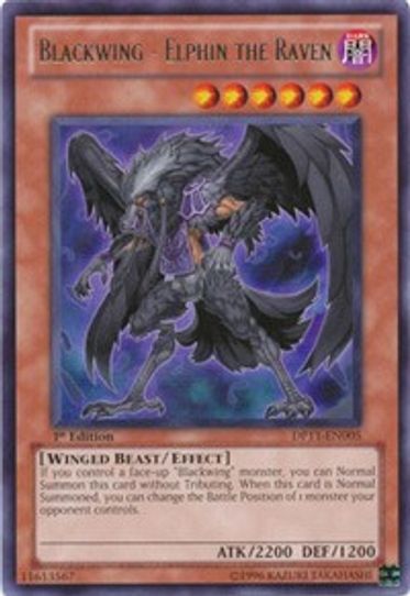 Blackwing - Elphin the Raven (DP11-EN005) [Duelist Pack 11: Crow]
