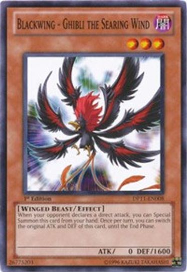 Blackwing - Ghibli the Searing Wind (DP11-EN008) [Duelist Pack 11: Crow]