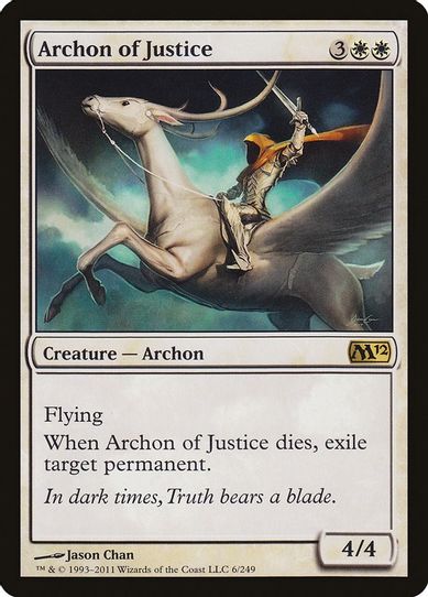 Archon of Justice (6) [Magic 2012 (M12)]