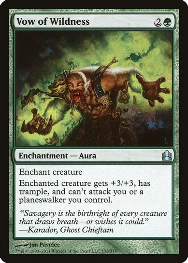 Vow of Wildness [Commander]
