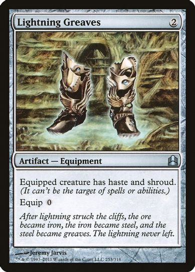 Lightning Greaves [Commander]