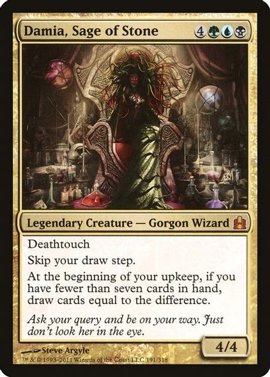Damia, Sage of Stone [Commander]