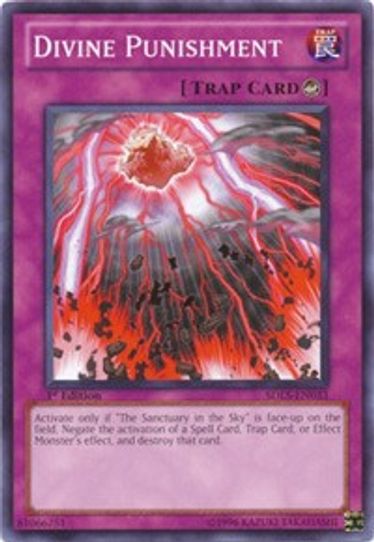 Divine Punishment (SDLS-EN033) [Structure Deck: Lost Sanctuary]