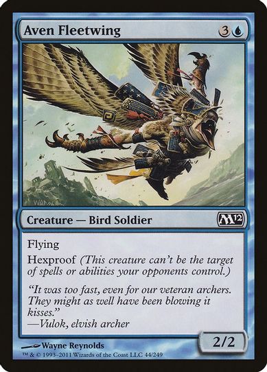 Aven Fleetwing (44) [Magic 2012 (M12)]