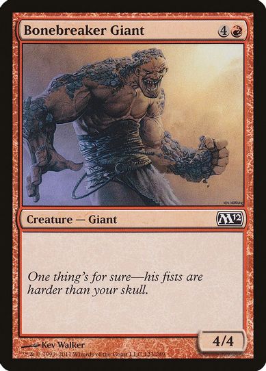 Bonebreaker Giant (123) [Magic 2012 (M12)]