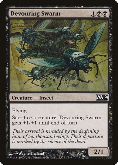 Devouring Swarm (91) [Magic 2012 (M12)]