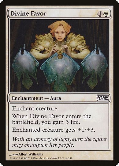 Divine Favor (14) [Magic 2012 (M12)]