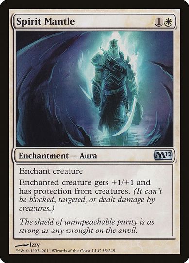 Spirit Mantle (35) [Magic 2012 (M12)]