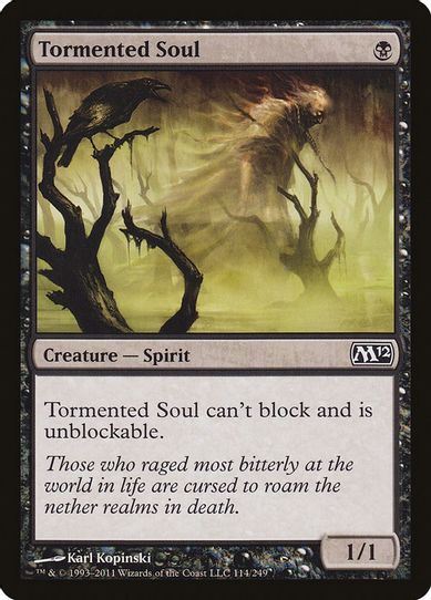 Tormented Soul (114) [Magic 2012 (M12)]