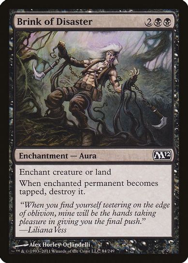Brink of Disaster (84) [Magic 2012 (M12)]