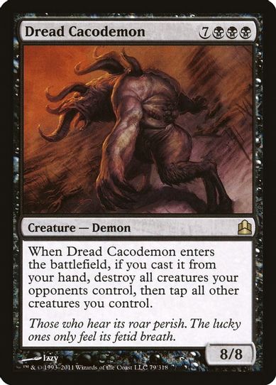 Dread Cacodemon [Commander]