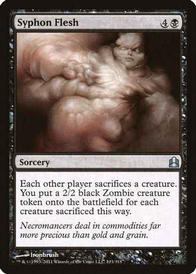Syphon Flesh [Commander]