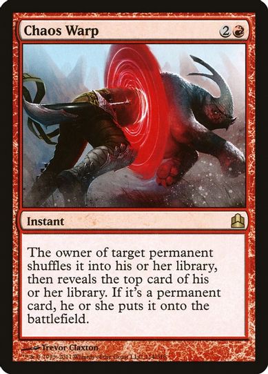 Chaos Warp [Commander]