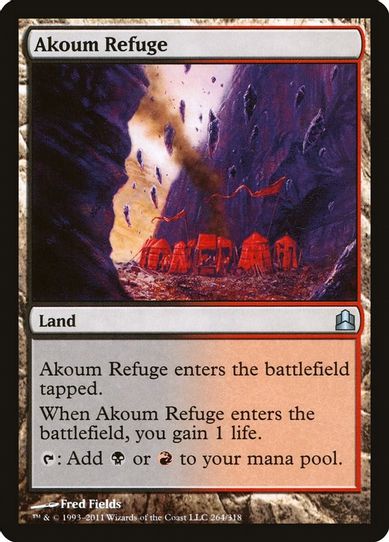 Akoum Refuge [Commander]