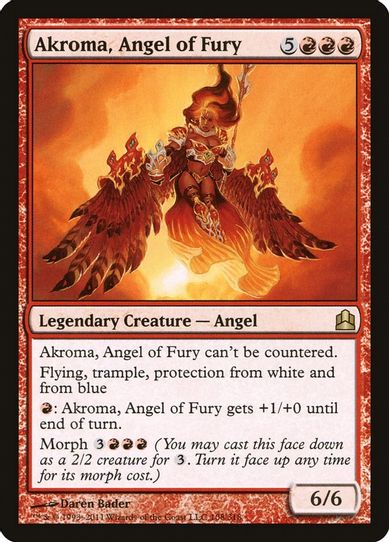 Akroma, Angel of Fury (108) [Commander]