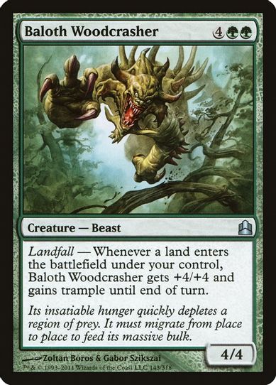 Baloth Woodcrasher [Commander]