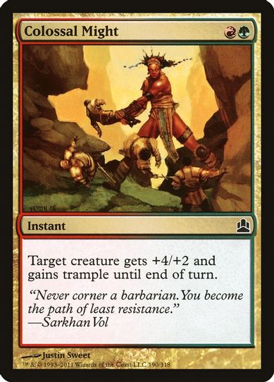 Colossal Might [Commander]