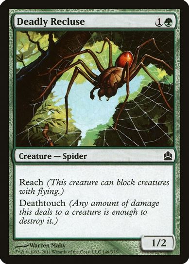 Deadly Recluse [Commander]