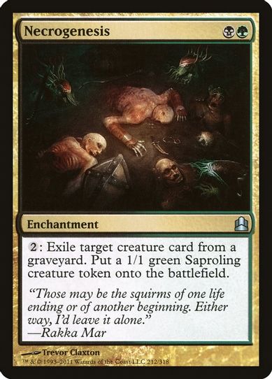 Necrogenesis [Commander]