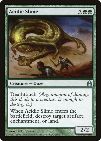 Acidic Slime [Commander]