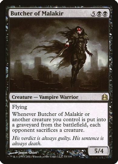 Butcher of Malakir [Commander]
