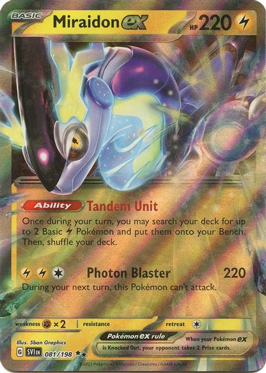 Miraidon ex (081/198) [SV01: Scarlet & Violet Base Set]