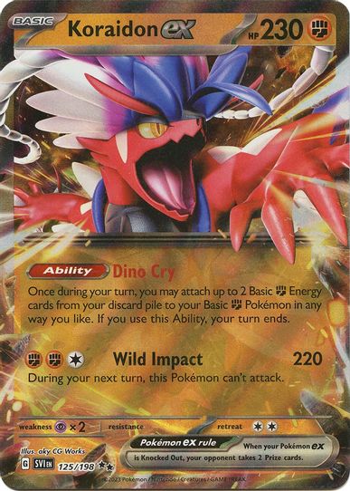 Koraidon ex (125/198) [SV01: Scarlet & Violet Base Set]