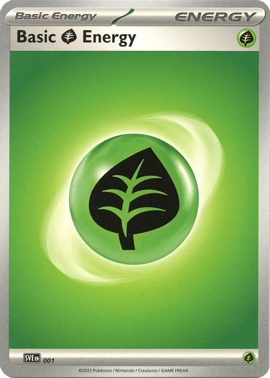 Basic Grass Energy (001) [SV01: Scarlet & Violet Base Set]
