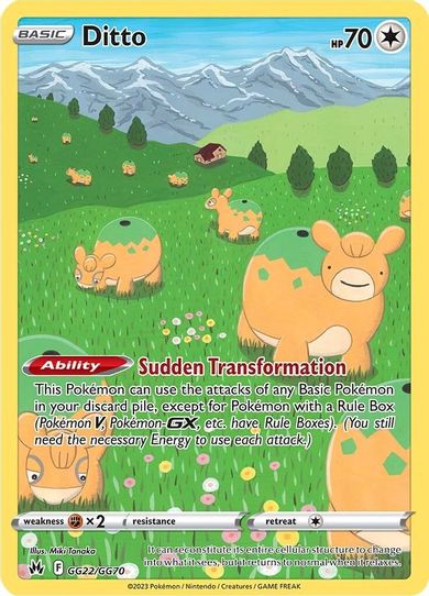 Ditto (GG22/GG70) [Crown Zenith: Galarian Gallery]