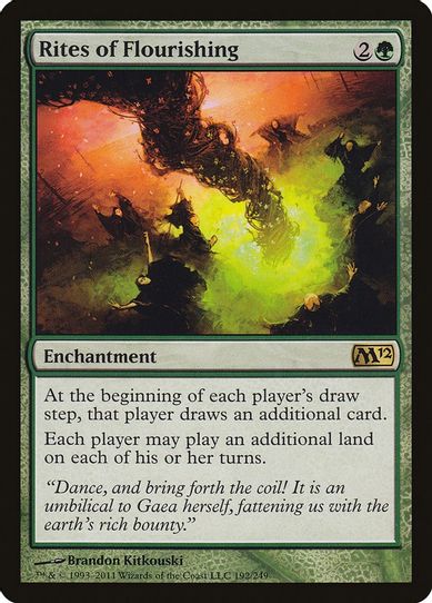 Rites of Flourishing (192) [Magic 2012 (M12)]