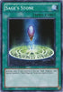 Sage's Stone (GLD4-EN038) [Gold Series 4: Pyramids Edition]
