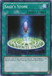 Sage's Stone (GLD4-EN038) [Gold Series 4: Pyramids Edition]