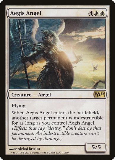 Aegis Angel (1) [Magic 2012 (M12)]