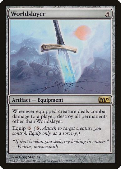 Worldslayer (222) [Magic 2012 (M12)]