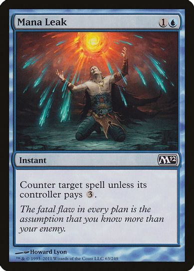 Mana Leak (63) [Magic 2012 (M12)]