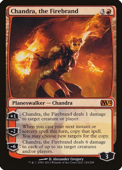 Chandra, the Firebrand (124) [Magic 2012 (M12)]