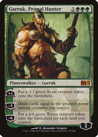 Garruk, Primal Hunter (174) [Magic 2012 (M12)]