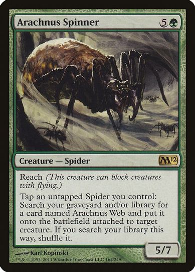 Arachnus Spinner (162) [Magic 2012 (M12)]