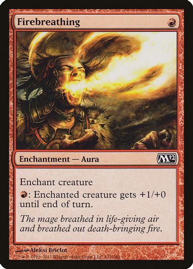 Firebreathing (132) [Magic 2012 (M12)]