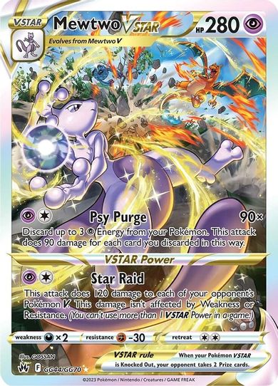 Mewtwo VSTAR (GG44/GG70) [Crown Zenith: Galarian Gallery]