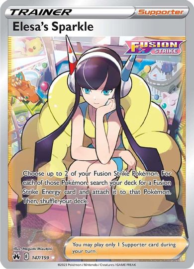 Elesa's Sparkle (Full Art) (147/159) [Crown Zenith]