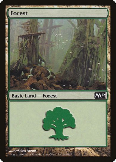 Forest (246) [Magic 2012 (M12)]
