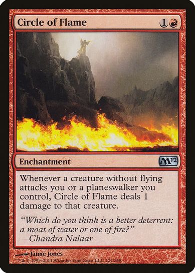 Circle of Flame (127) [Magic 2012 (M12)]