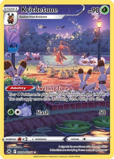 Kricketune (GG02/GG70) [Crown Zenith: Galarian Gallery]